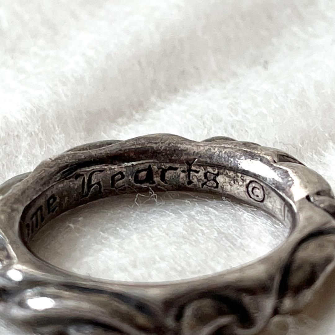 CHROME HEARTS リング　スクロールバンドリング　メンズ 19.5号