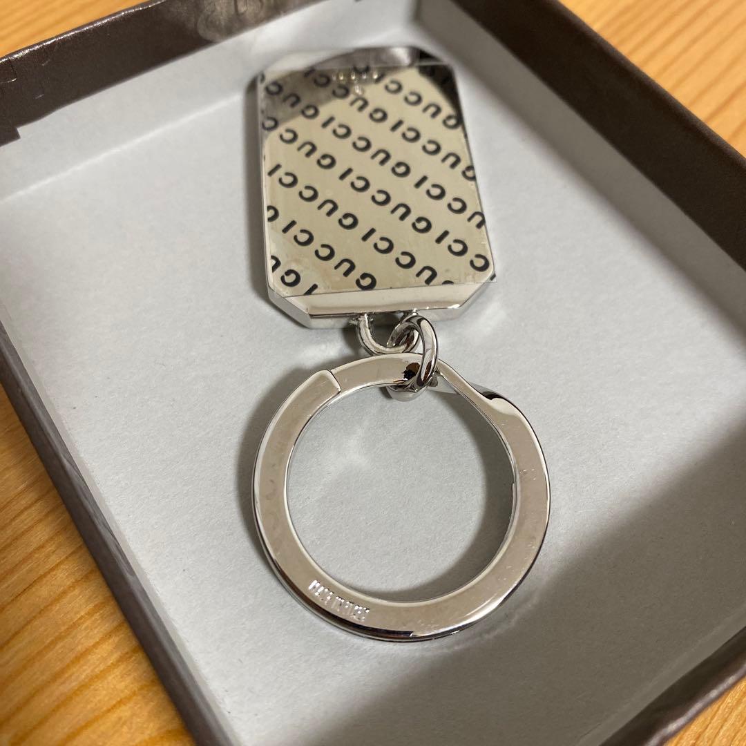 【新品未使用】GUCCI グッチ キーリング キーホルダー　ブラック
