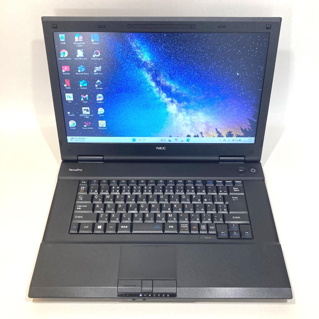 初心者向け✨快速i5・大画面・DVD◇黒◇すぐ使えるノートパソコン◇T320-4