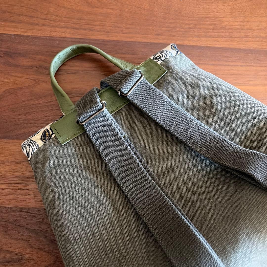 ハンドメイドミニリュック ミナペルホネンrosy☆訳ありです