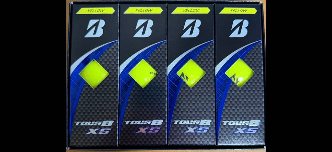 【エイジおじさん60】ブリヂストン TOUR B XS イエロー 3ダース