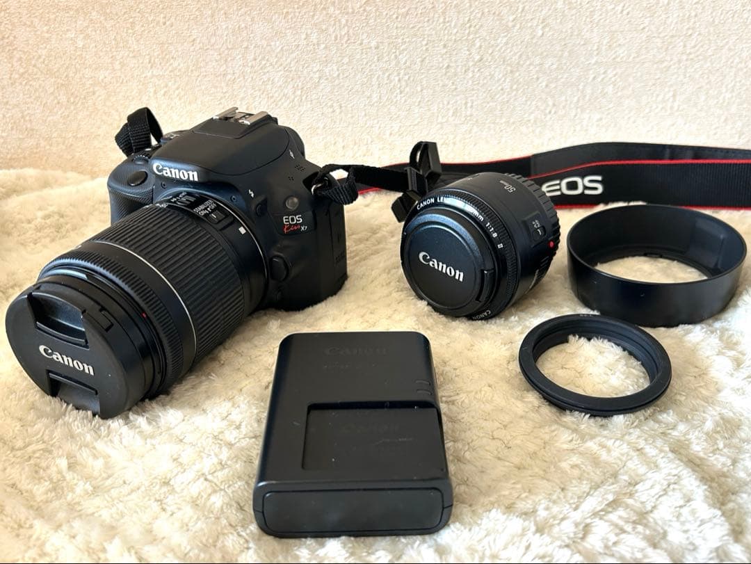 Canon EOS Kissx7 単焦点レンズ付き