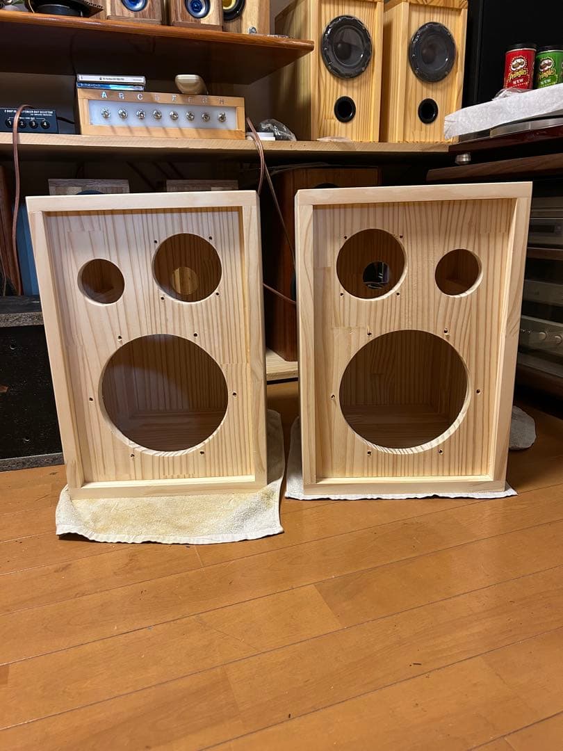 自作スピーカー Y 2WAYバスレフ型