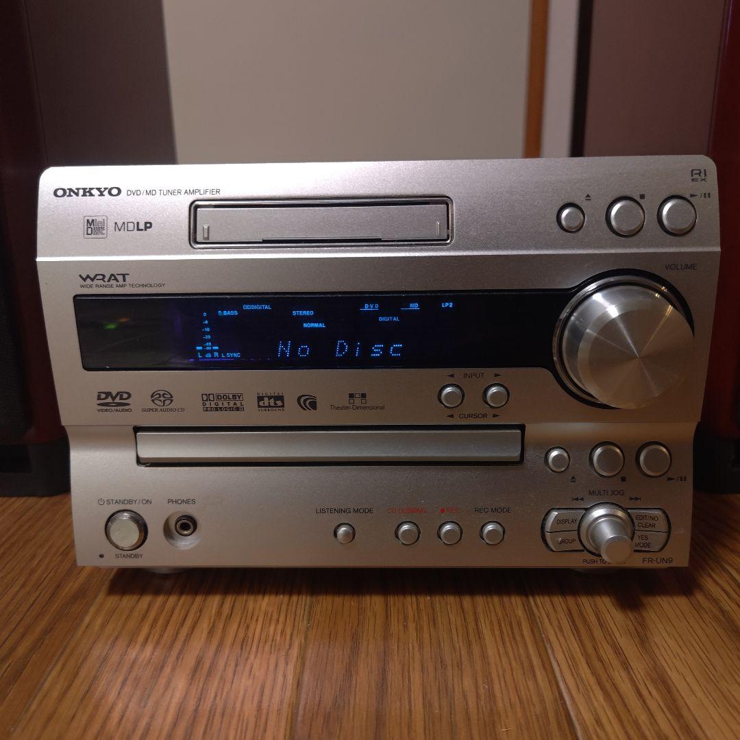 ONKYO FR-UN9 X-UN9 箱、取説あり スピーカー付き
