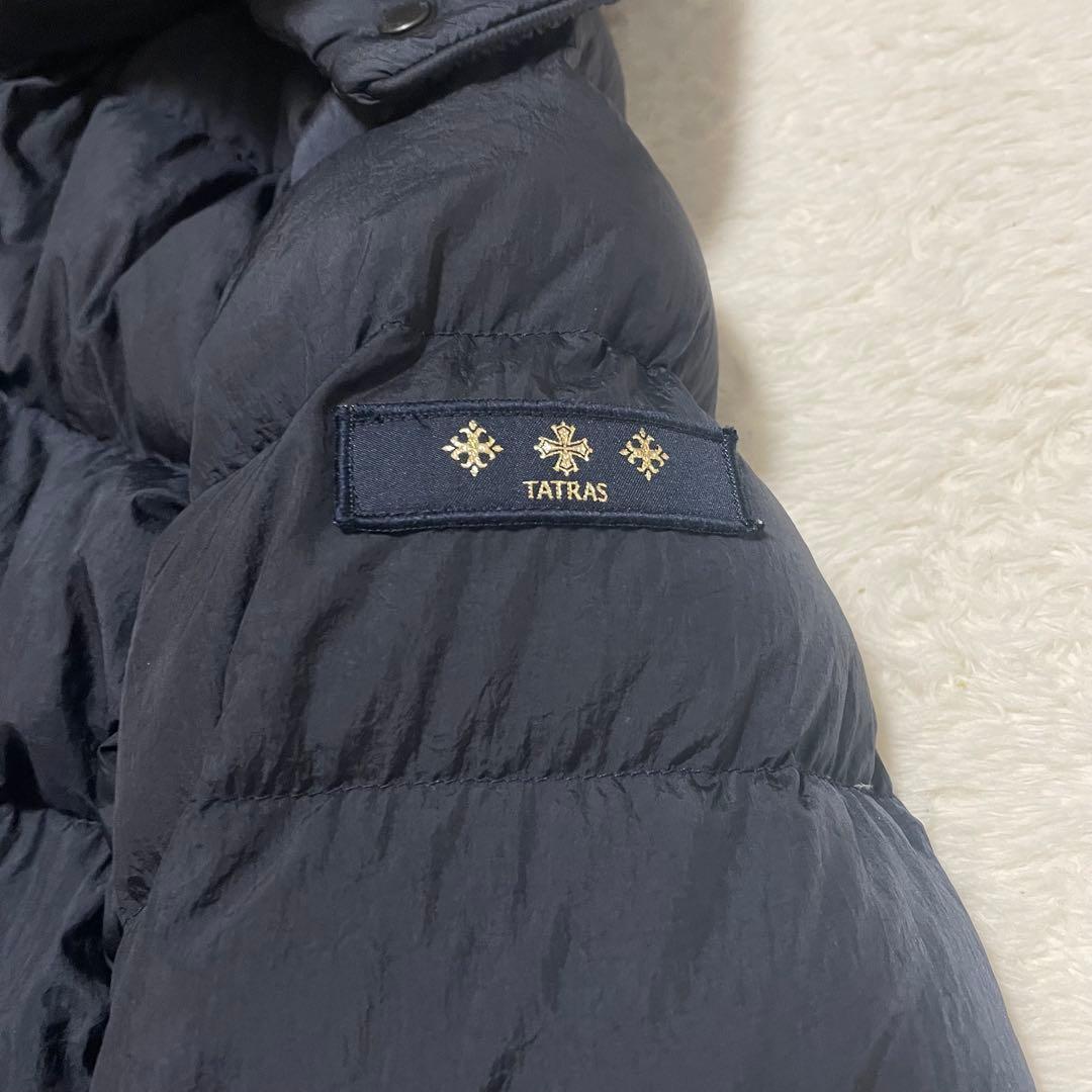 TATRAS タトラス ポリテアマ ダウンコート　ネイビー　濃紺　2way L