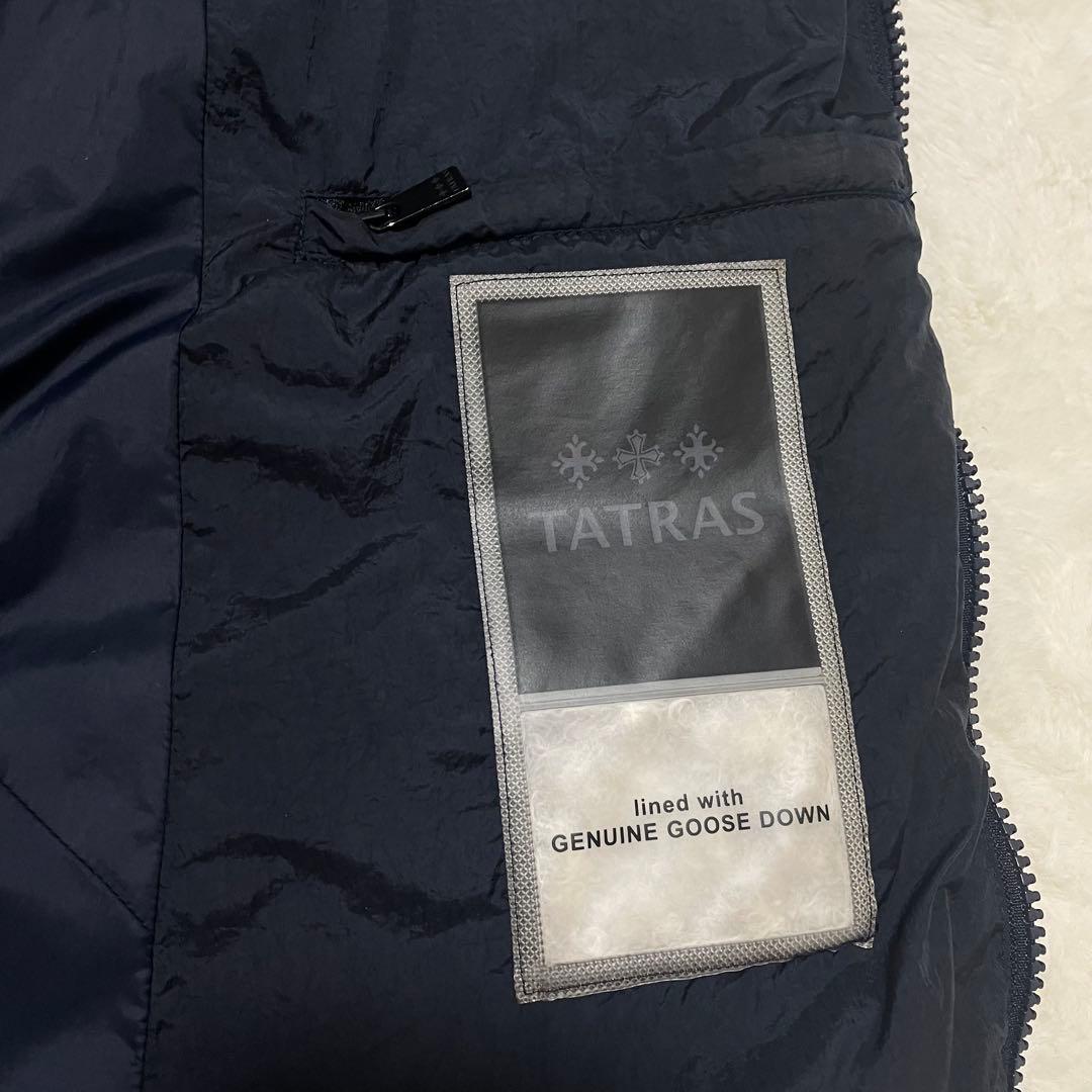 TATRAS タトラス ポリテアマ ダウンコート　ネイビー　濃紺　2way L