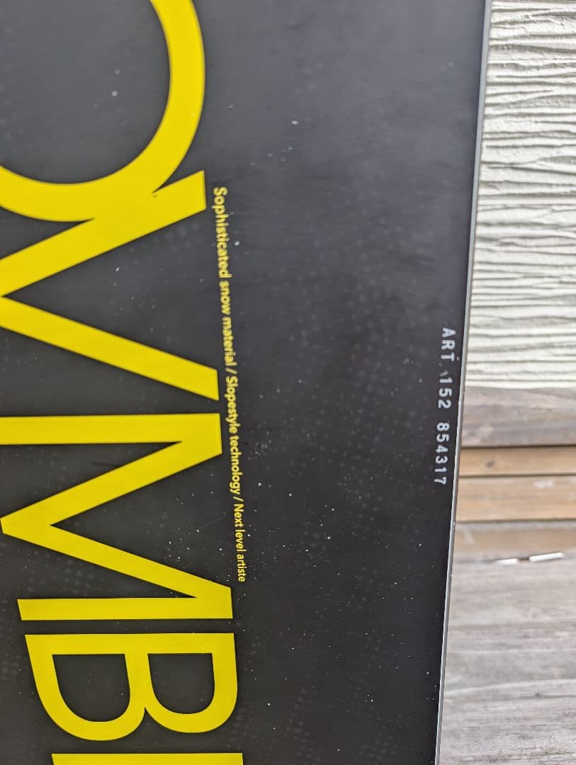 スノーボード NOVEMBER artjumper 152