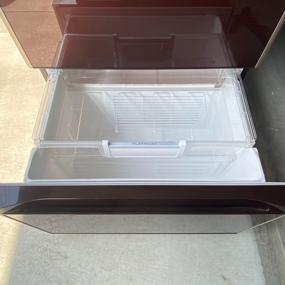 2016年製 日立 大型冷凍冷蔵庫 R-XG5100G 505L 動作確認済み