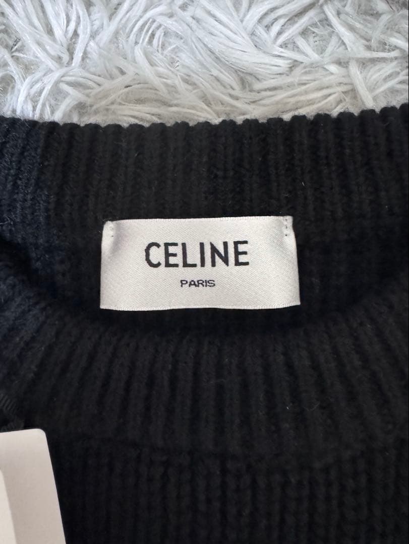 す*き様 【極美品】CELINE ロゴ セーター