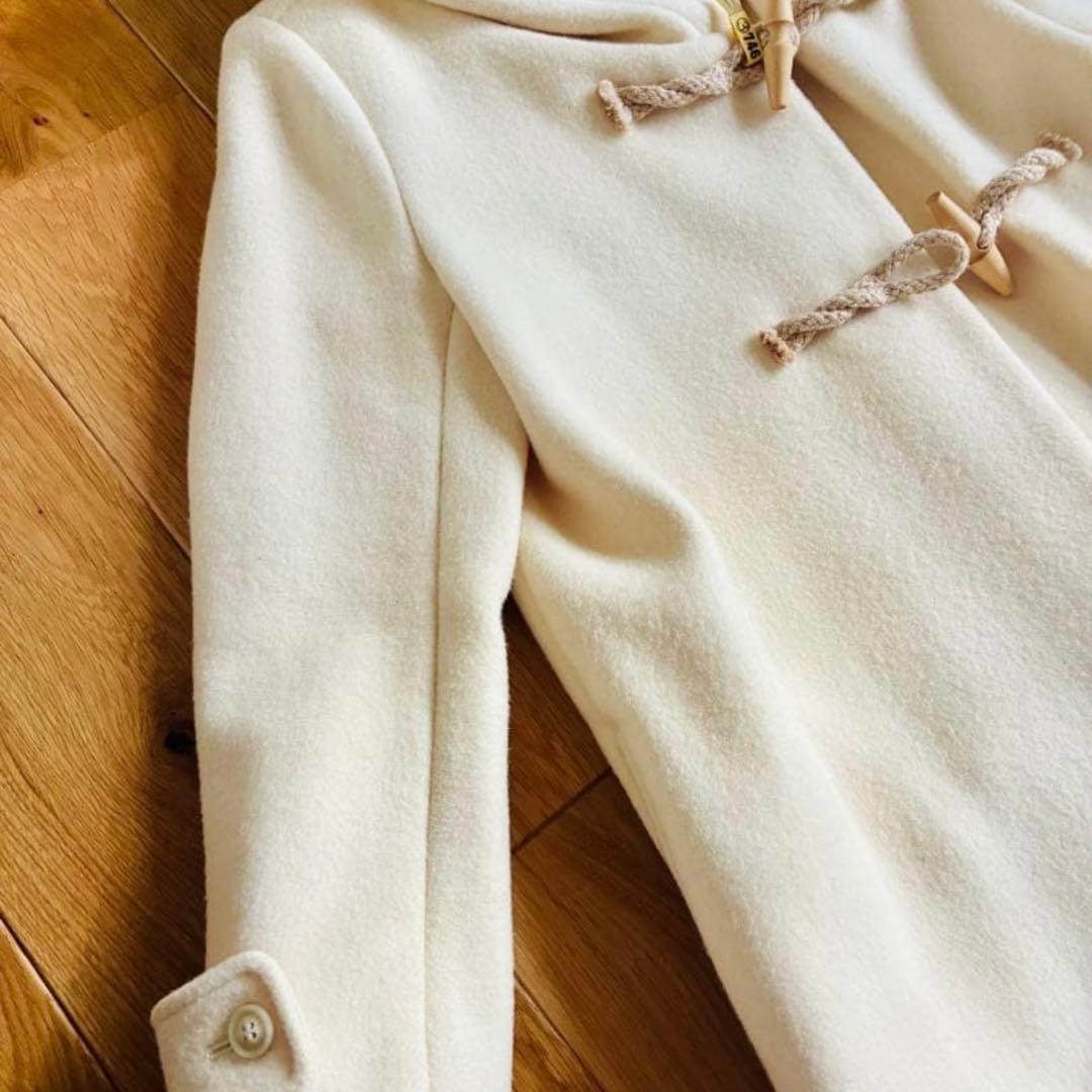 【即日発送】mizuiro indダッフルコート【限定色】アイボリー