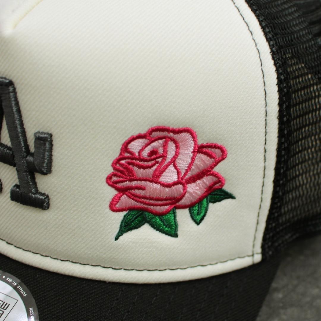 NEW ERA LA ドジャース ローズ メッシュキャップ 海外モデル ピンク