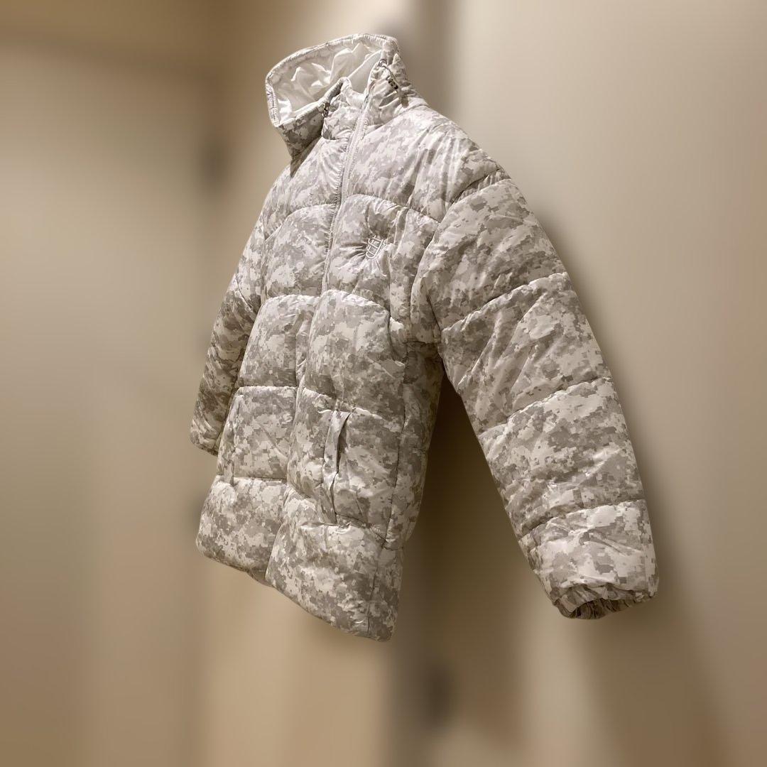 ダウンジャケット 白グレー迷彩suvene y2k