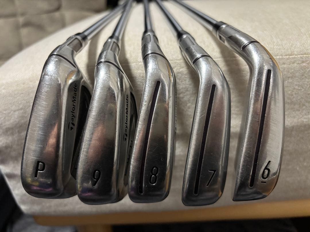 テーラーメイドSIM2MAXアイアンSシャフト6本セット