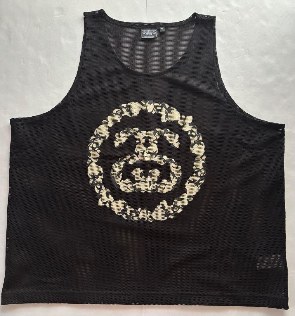トップス Stussy x Denim Tears Mesh Tank \"Black\"