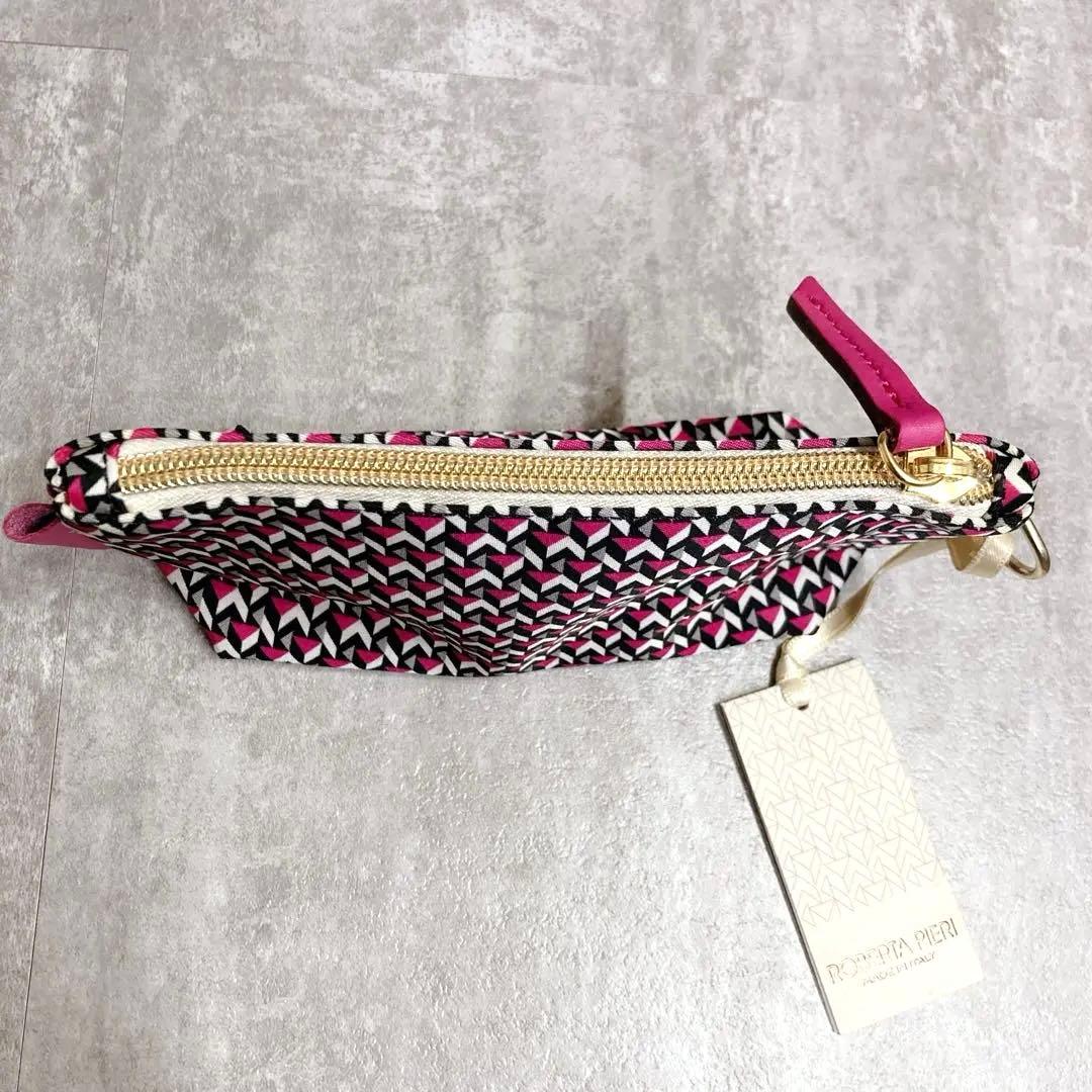 新品タグ☆ROBERTA PIERI TATAMI NEO LILAC ポーチ