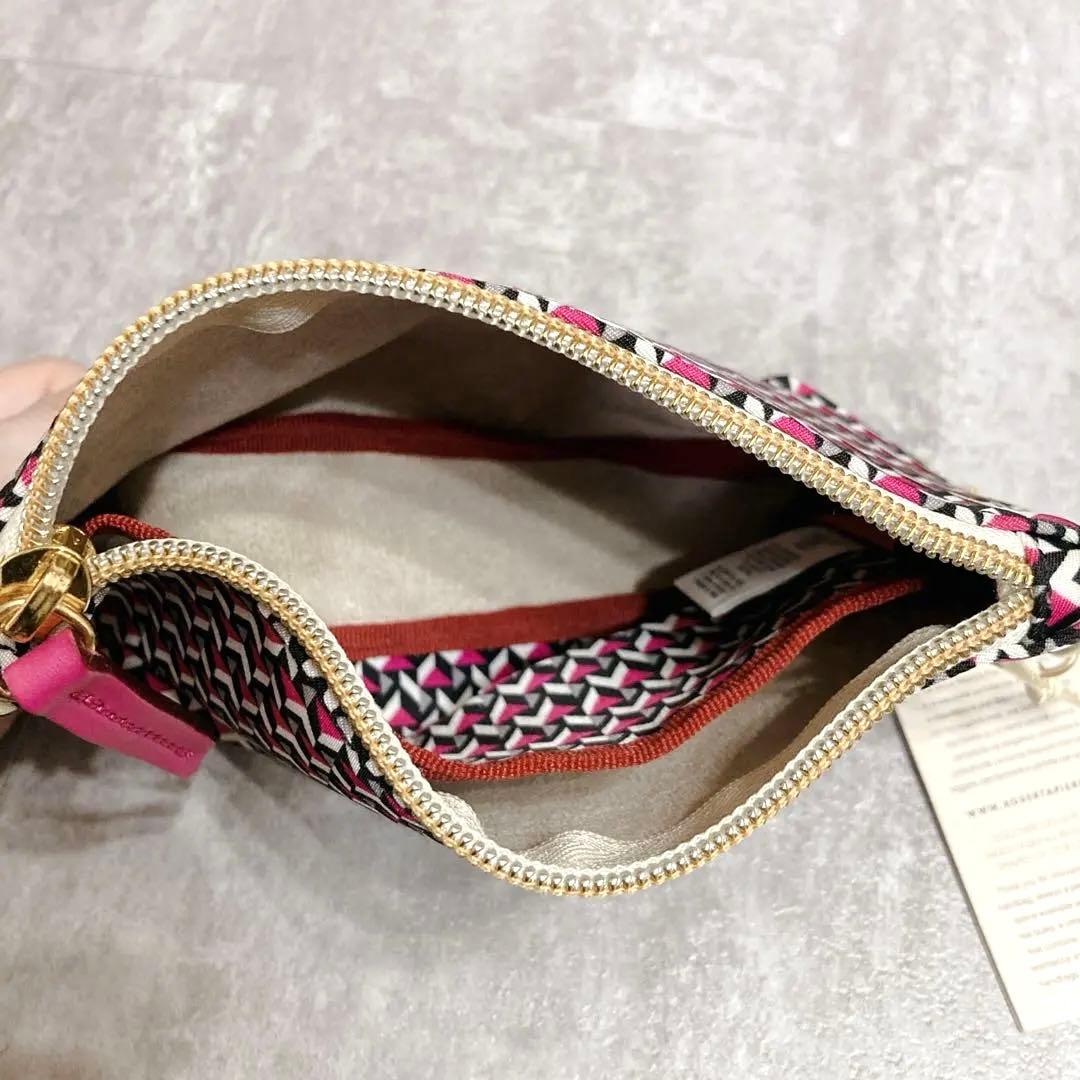 新品タグ☆ROBERTA PIERI TATAMI NEO LILAC ポーチ