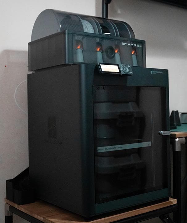 Bambu lab P1S AMS2 Pro ハブ付き 0.2mmノズル付き