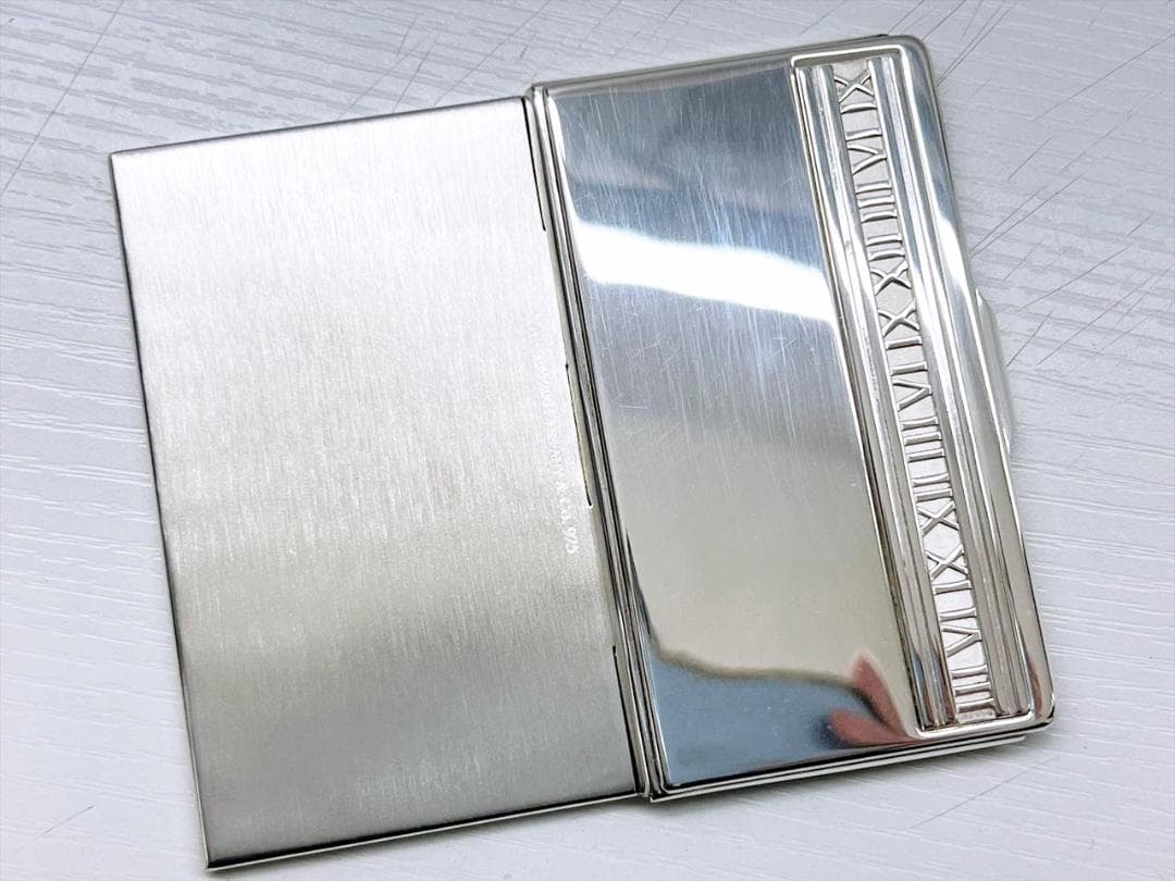 美品　ティファニー　アトラス　925　カードケース　名刺入れ　シルバー