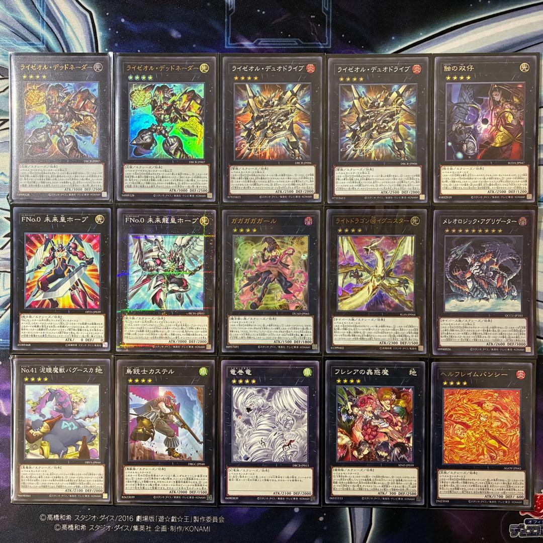 大会優勝ガチ構築済みデッキ 遊戯王 オノマト ライゼオル ライオゼル デッキ