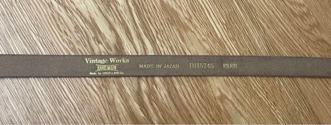 VintageWorks レザー ベルト DH6745