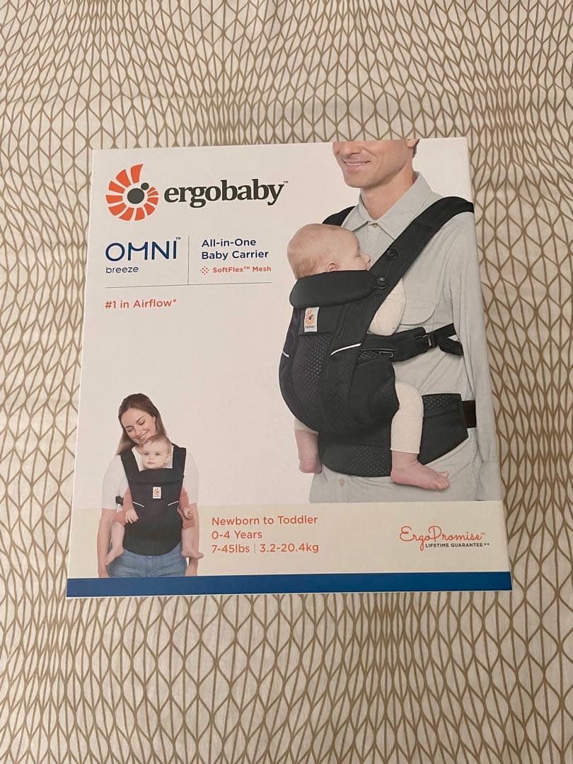 エルゴベビー ブラック 抱っこ紐　未使用に近い❤️