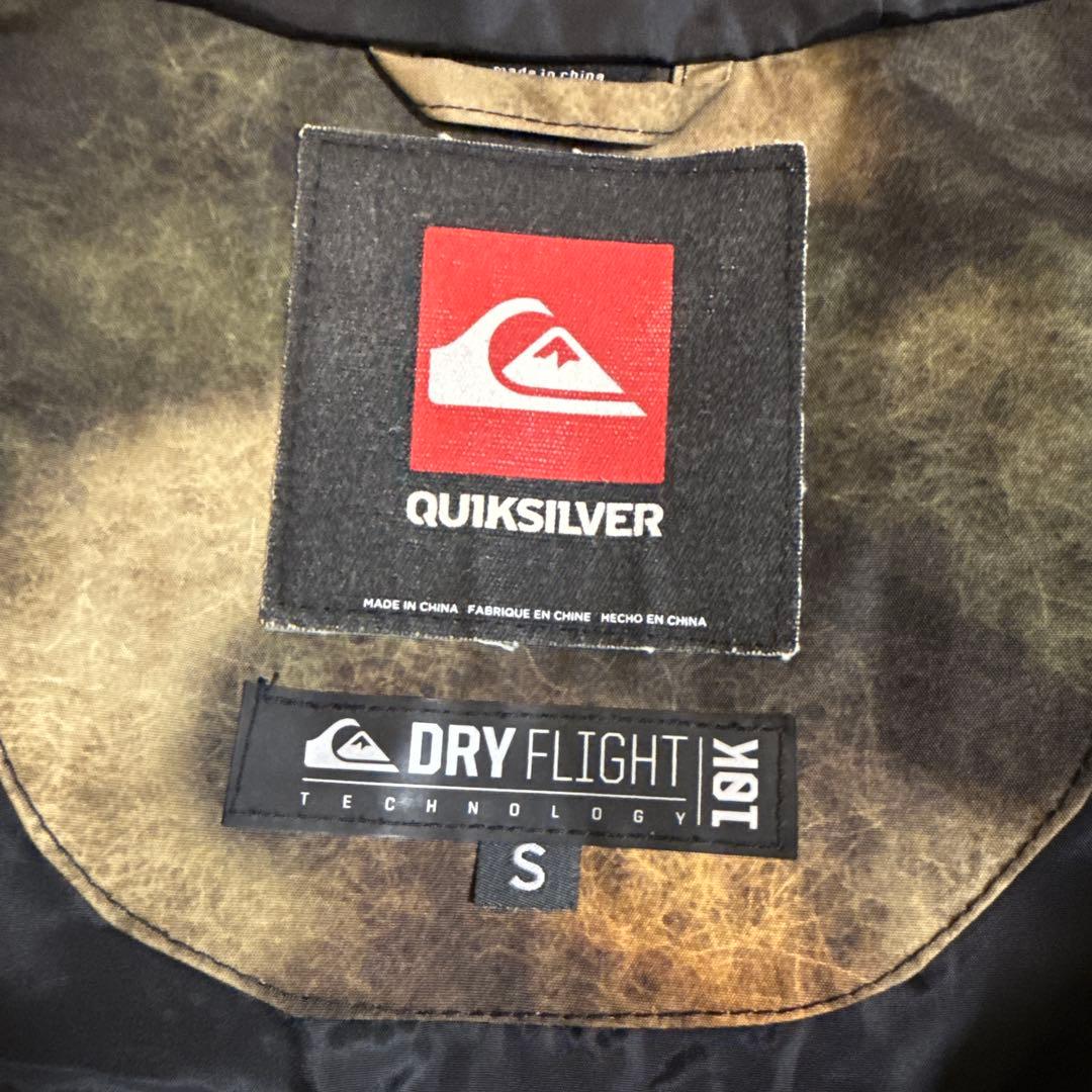 QUIKSILVER スノーボードウェア　セット　カモ柄