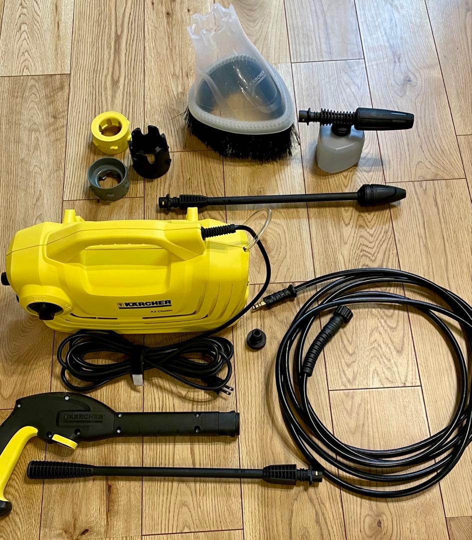 KARCHER 高圧洗浄機 K2 Classic 未使用アクセサリーつき