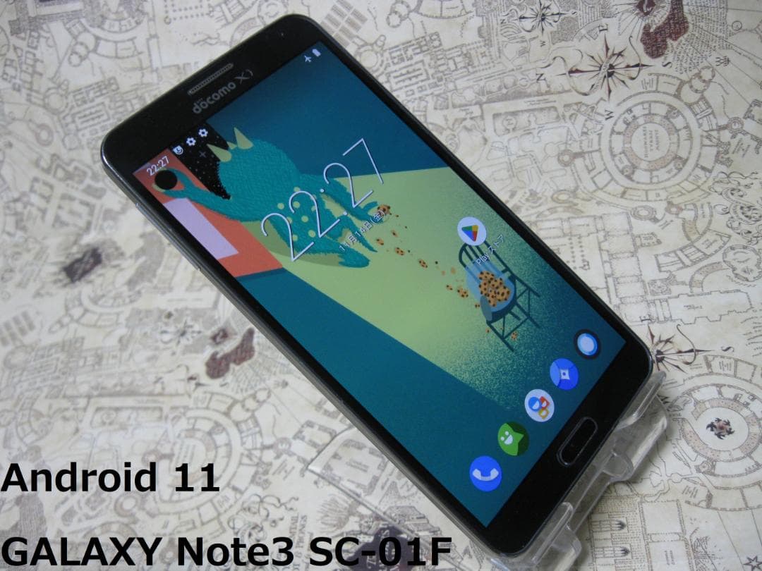 SC-01F GALAXY Note3 Android11 SIMフリー