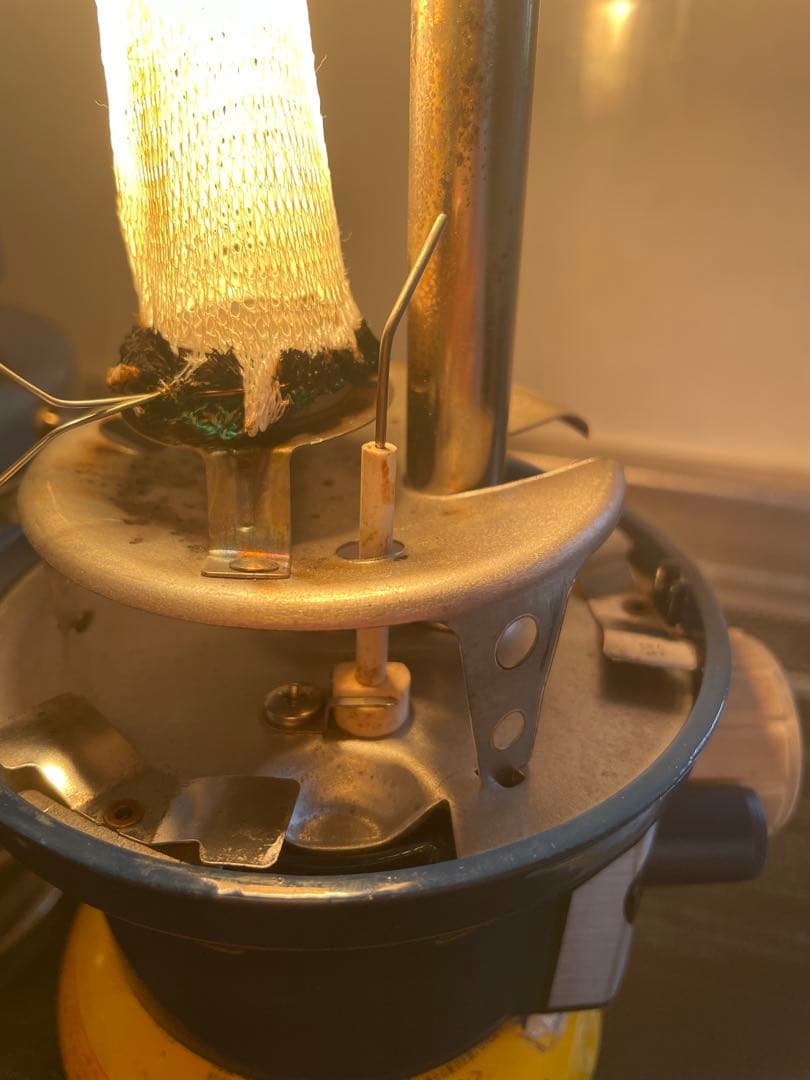 ノーススター　ガスランタン　Coleman モンロ インディゴレーベル