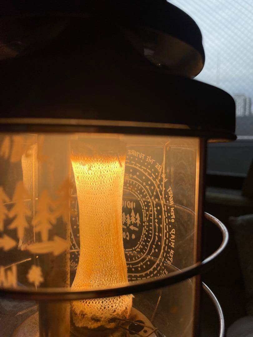 ノーススター　ガスランタン　Coleman モンロ インディゴレーベル