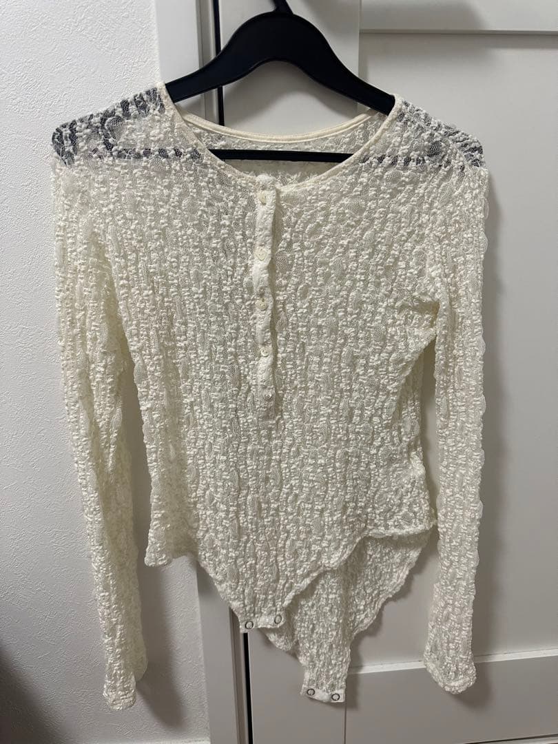 トップス CARLA Lace body suit - White size1