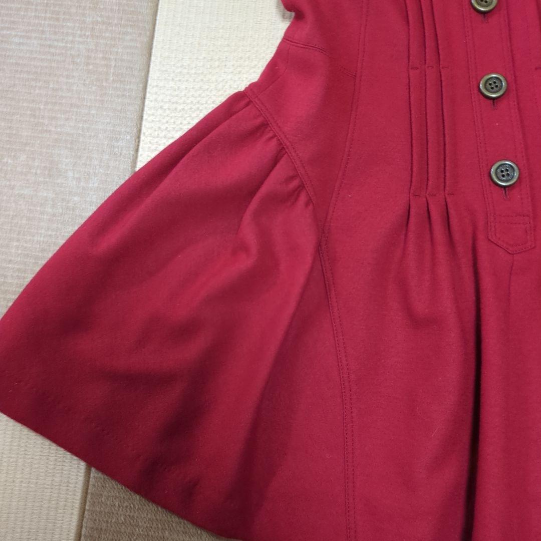 バーバリーブルーレーベル　ワンピース　ウール素材　新品　38 クリスマスにも！