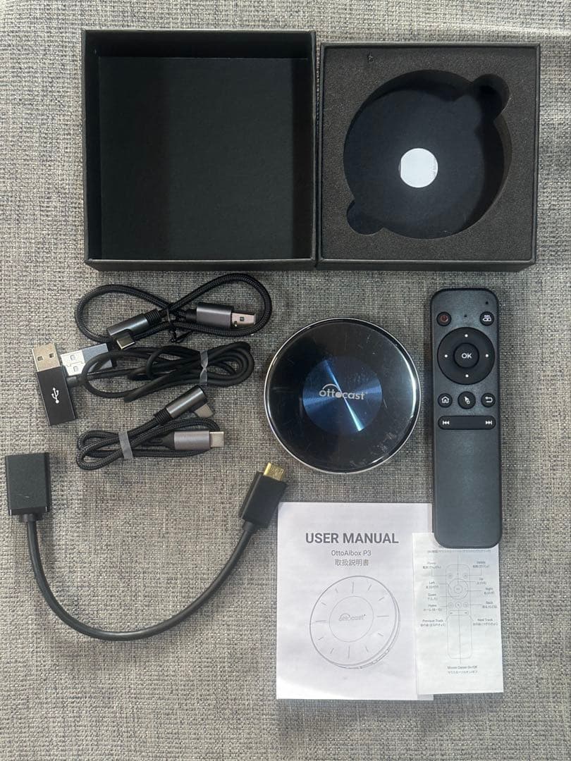 OTTCAST P3 本体➕リモコン【未使用】
