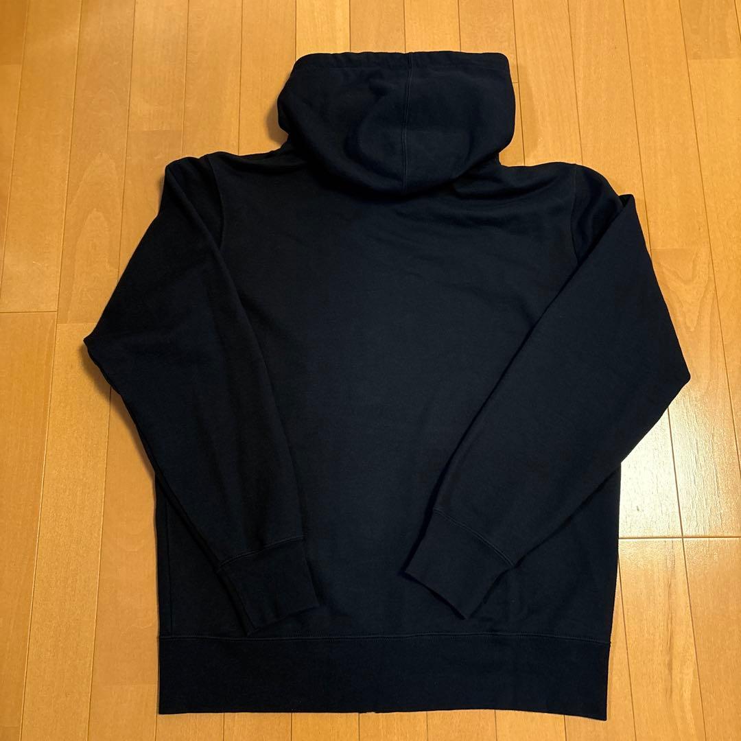 Supreme ブラック ジップアップパーカー Ｌサイズ