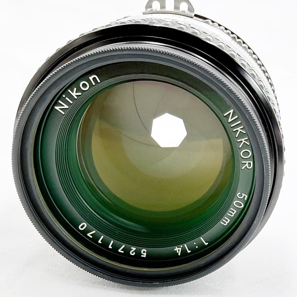 【美品】ニコン Ai-s 50mm F1.4 単焦点レンズ 一眼レフ カメラ