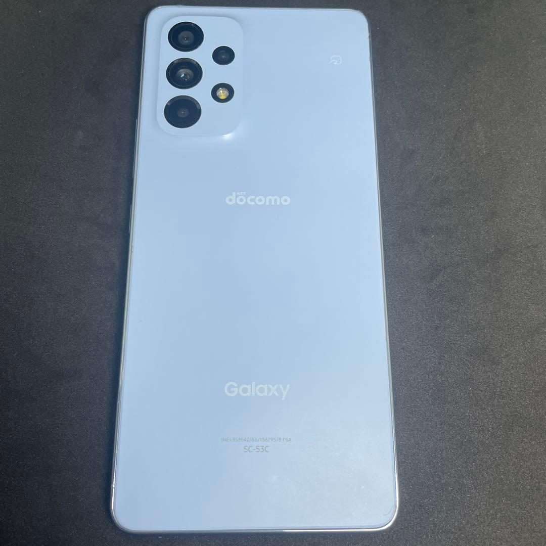 docomo【SIMフリー】GalaxyA53 5Gブルー 6GB 128GB