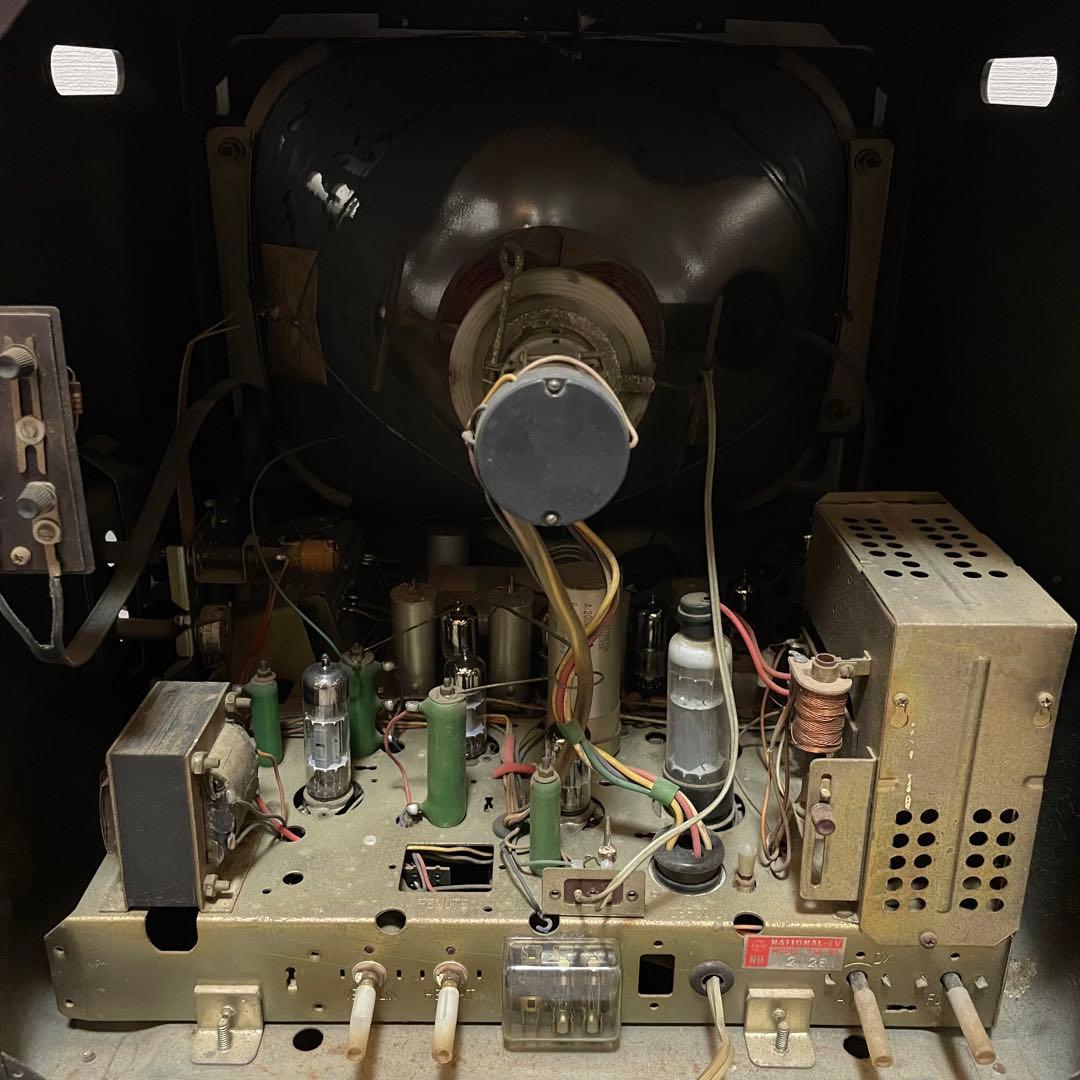 昭和レトロ ナショナル真空管テレビ