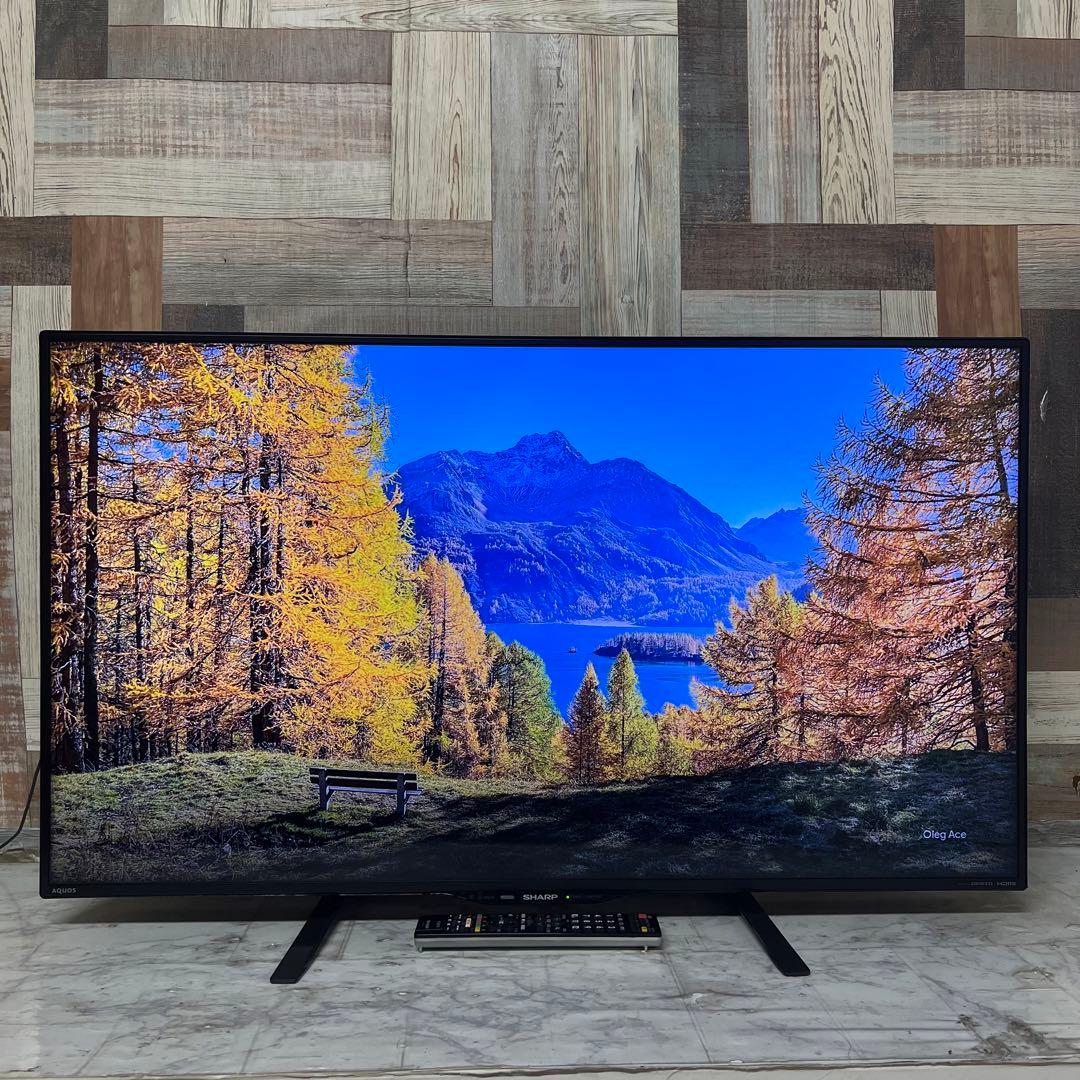 即日受渡❣️全国送料込シャープ 4k40V型YouTube Netflix視聴可能