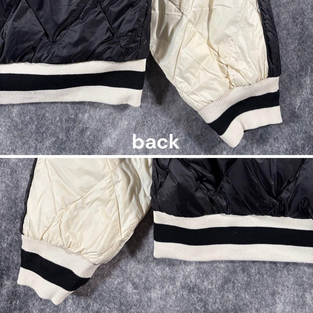 【新品】TAION スカジャン ベロア リバーシブル 虎 ダウンジャケット XL