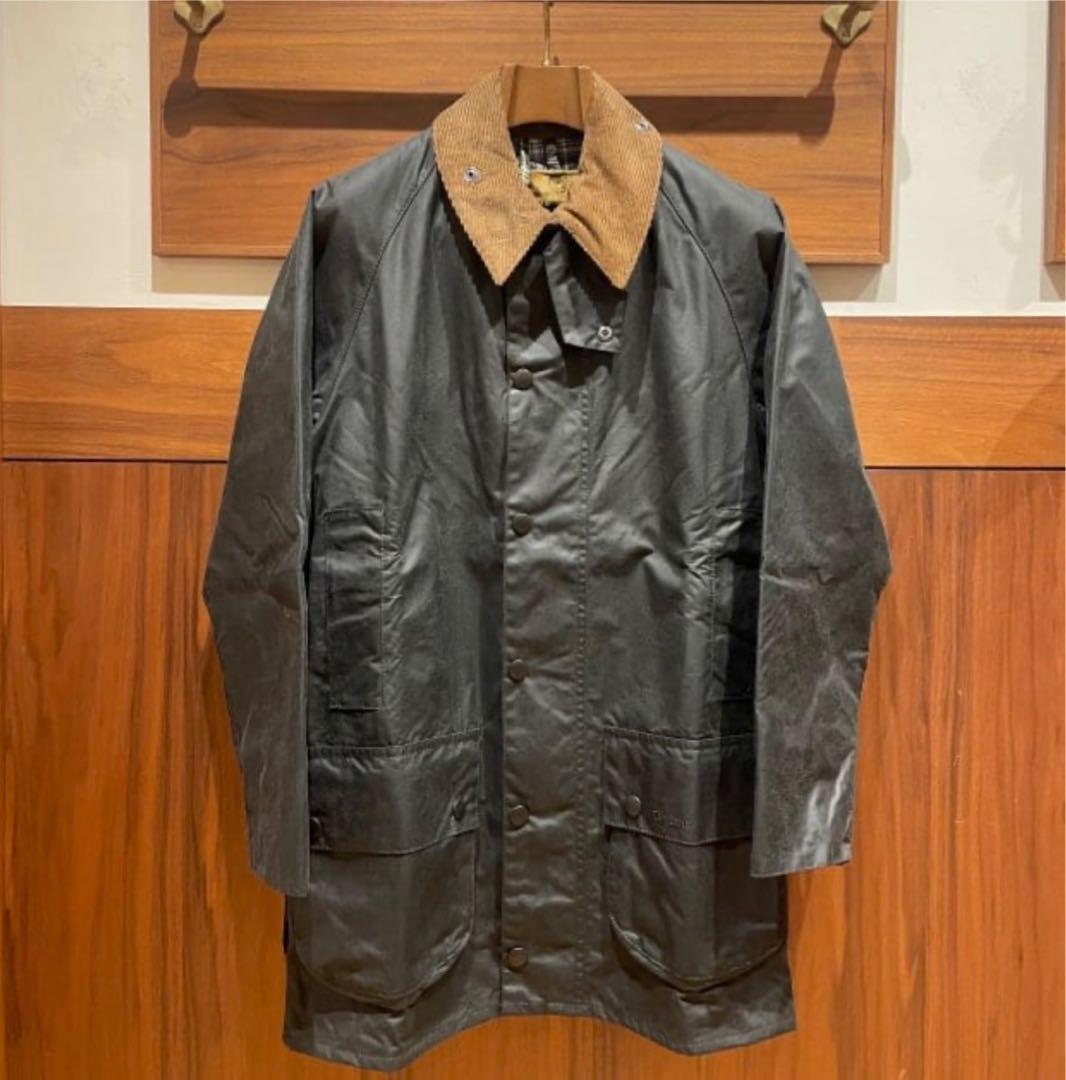 Barbour × BEAMS F 別注 BEAUFORT オイルド ジャケット