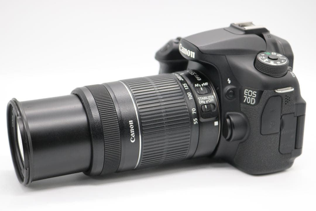 美品ですが訳あり 【Canon EOS 70D ダブルレンズセット】 安心保証◎