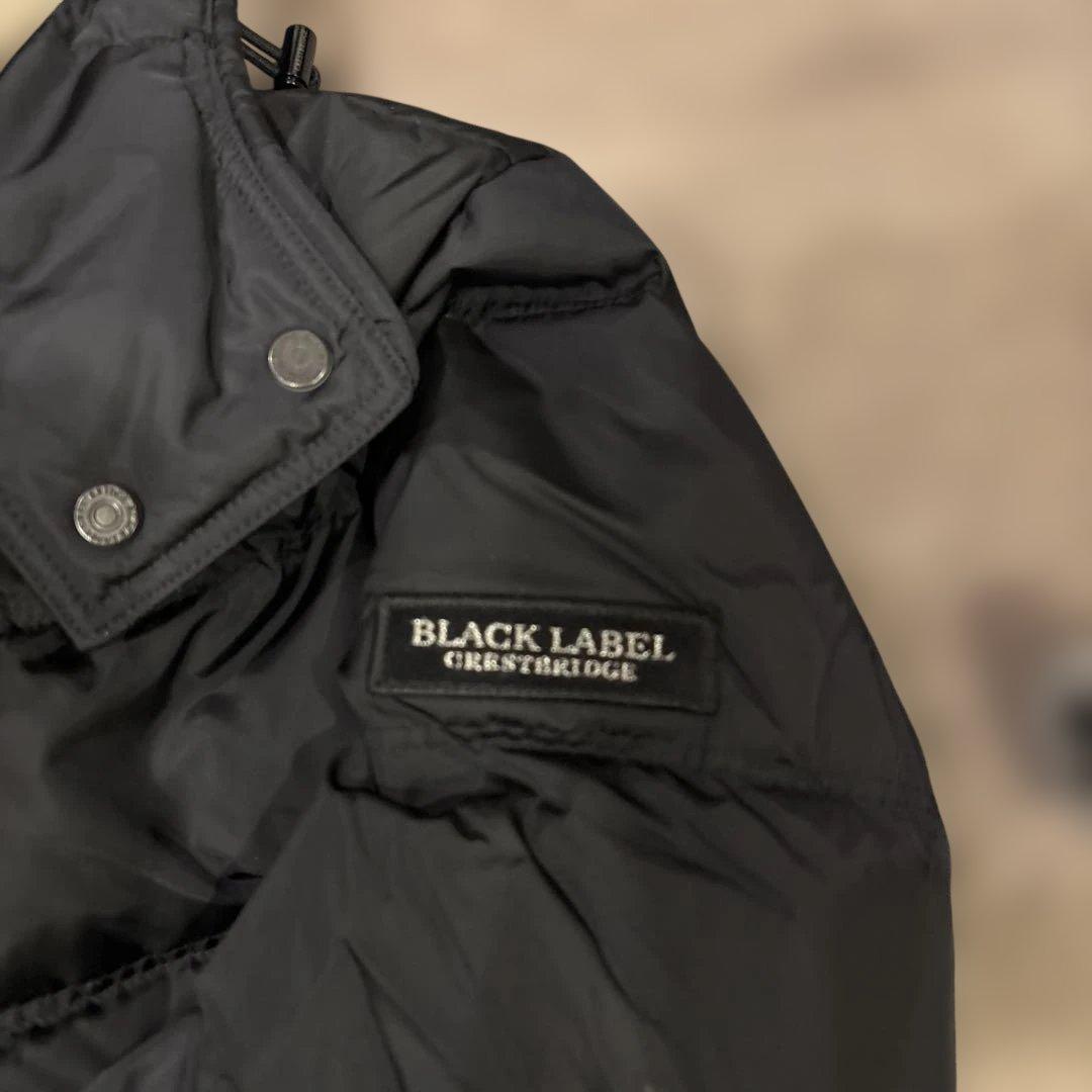 BLACK LABEL CRESTBRIDGE ダウンジャケット　黒　ブラック