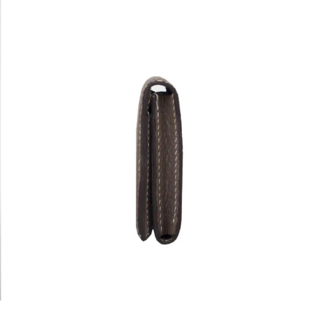 美品 ボナベンチュラ ビジネスカードケース シュリンクレザー 名刺入れ ケース