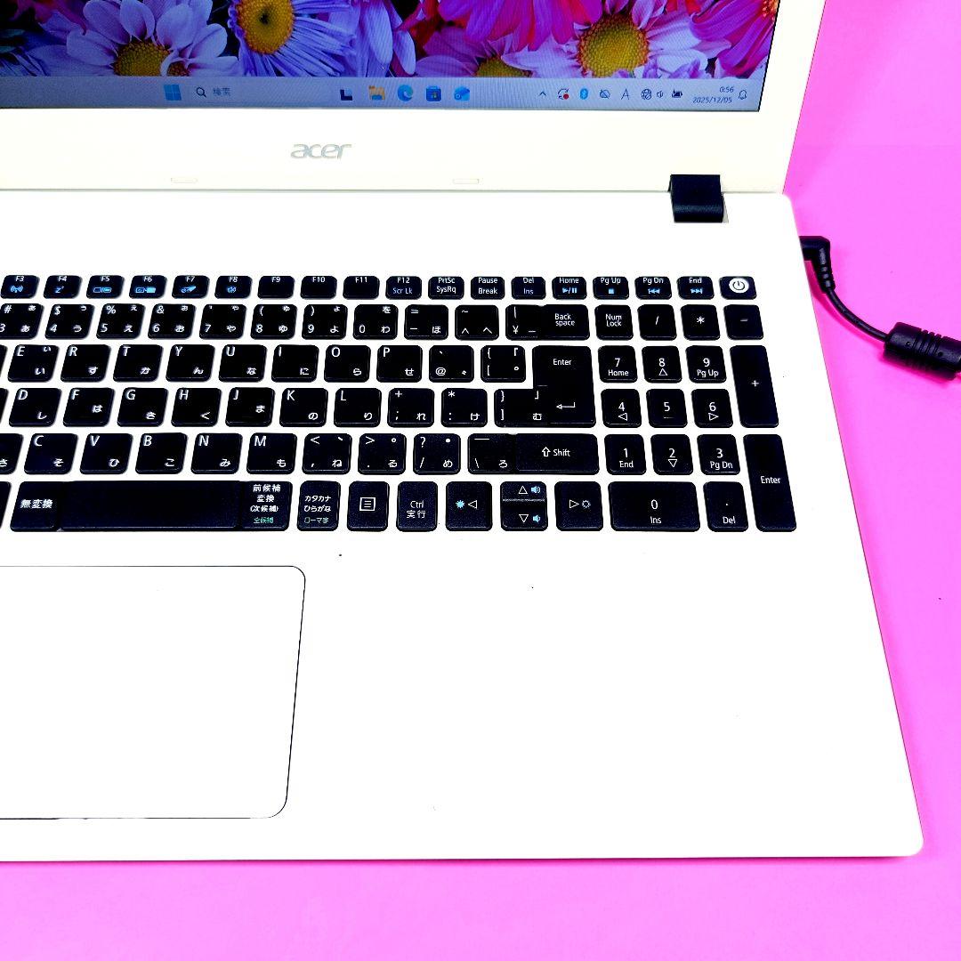 サクサクSSD120✨8GB✨オフィス✨ワード✨エクセル✨カメラ付ノートパソコン