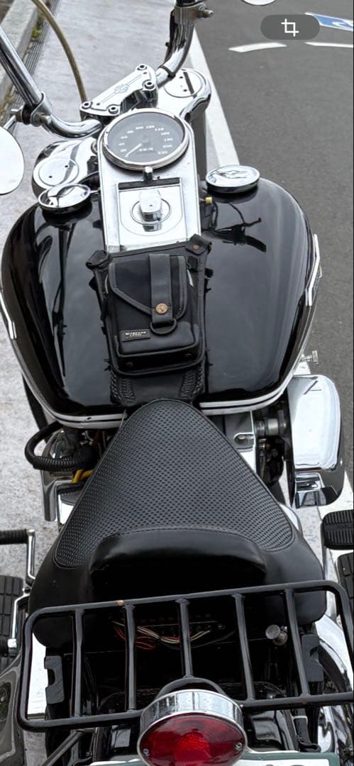 キーボさん専用ソフテイル シングルシート　エボ　ハーレー