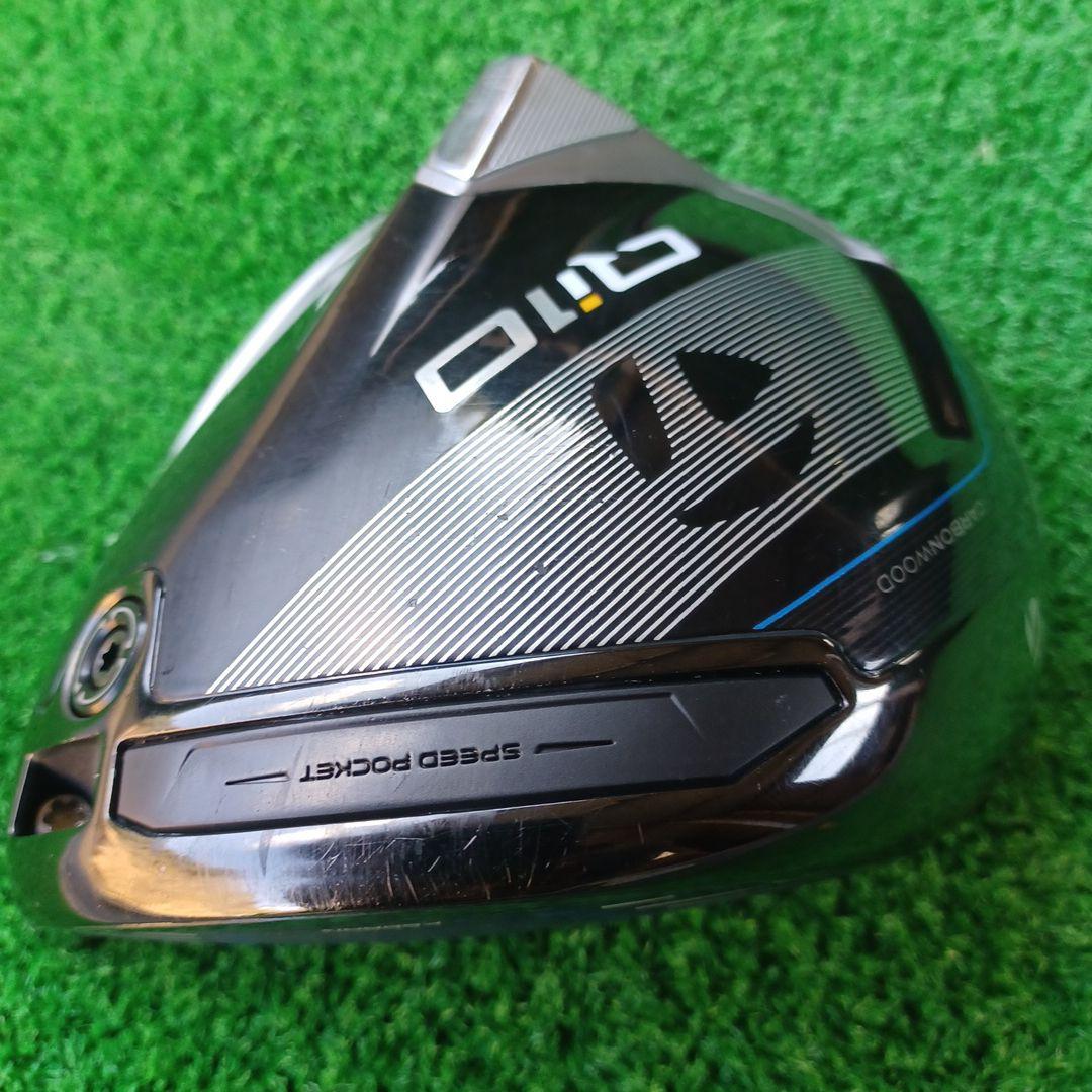 TaylorMade Qi10 ドライバー 10.5度 ヘッドのみヘッドカバー付