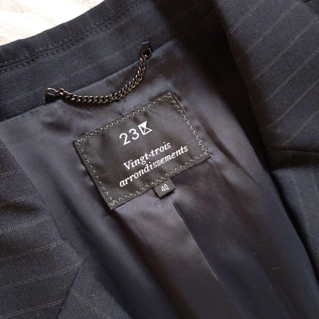 【23区】パンツスーツセットアップ サイズ40