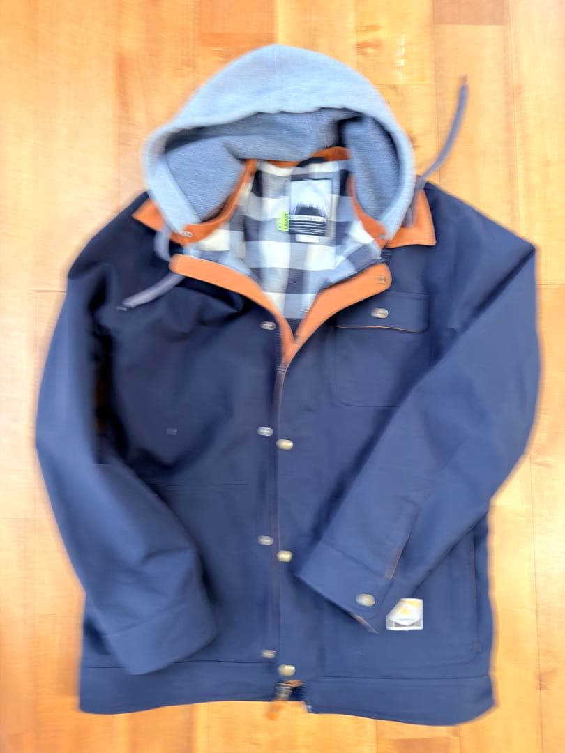 上下セットBURTON スノーボードウェア　パンツ デニムプリント