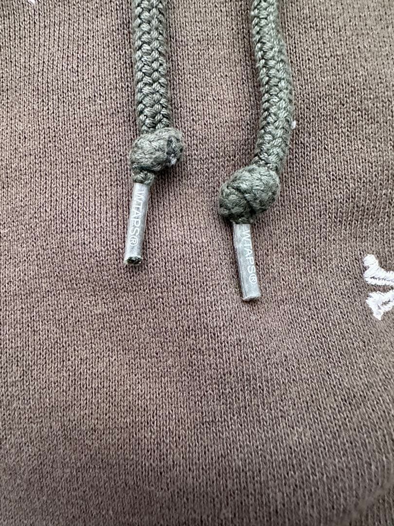 wtaps ダブルタップス パーカー 04 XL クロスボーンズ　カーキ