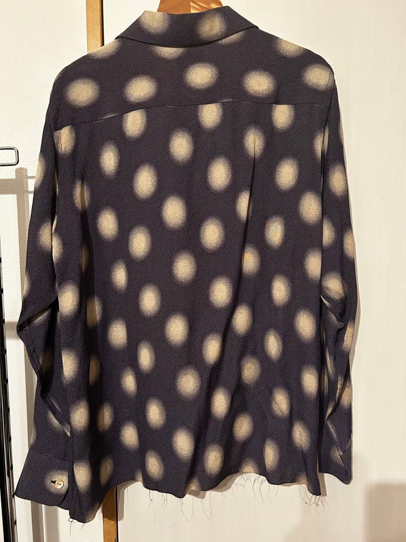 Needles ドット柄シャツ S